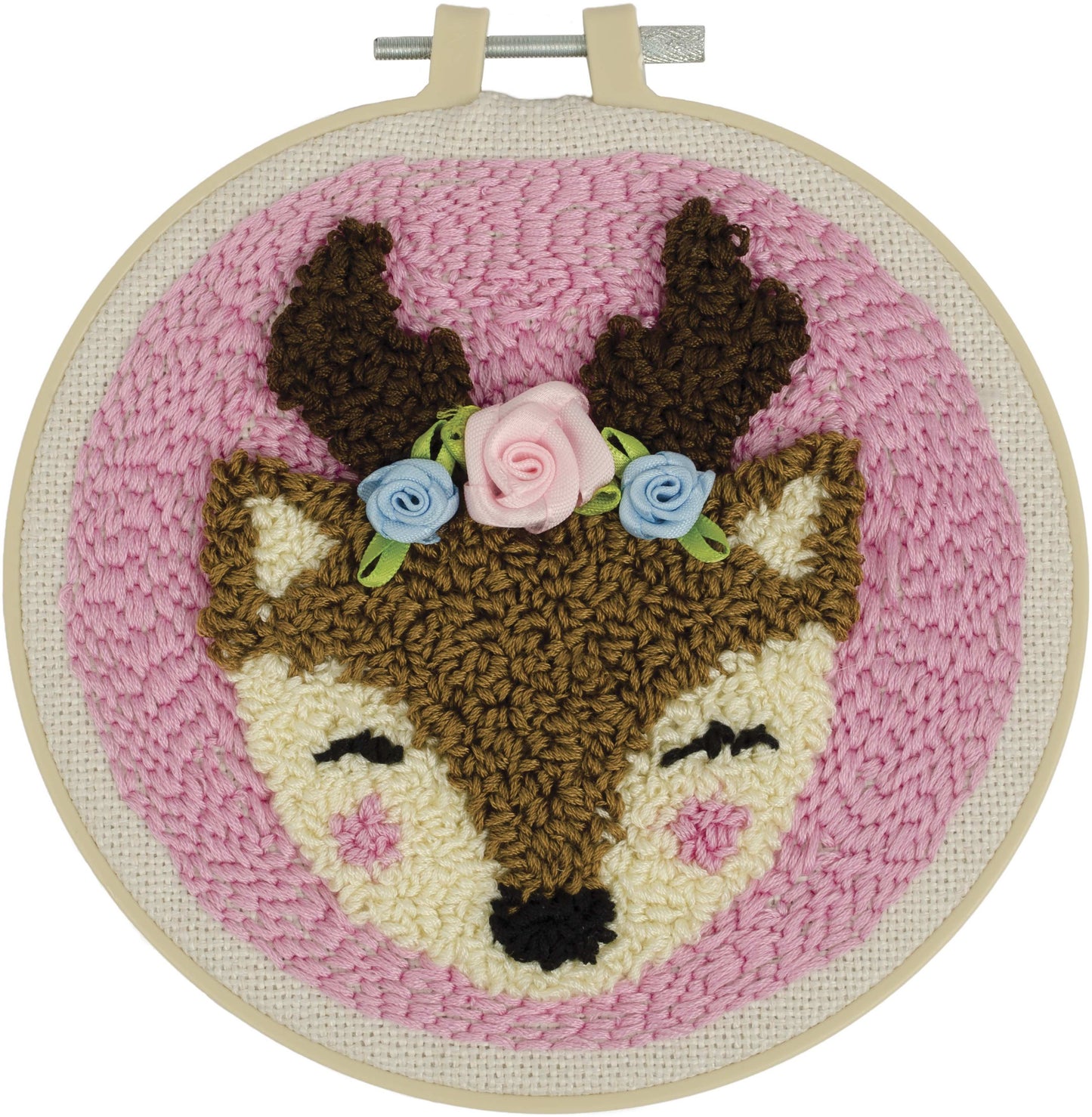 Fabric Editions Needle Creations Needle Punch Kit 6inches Deer