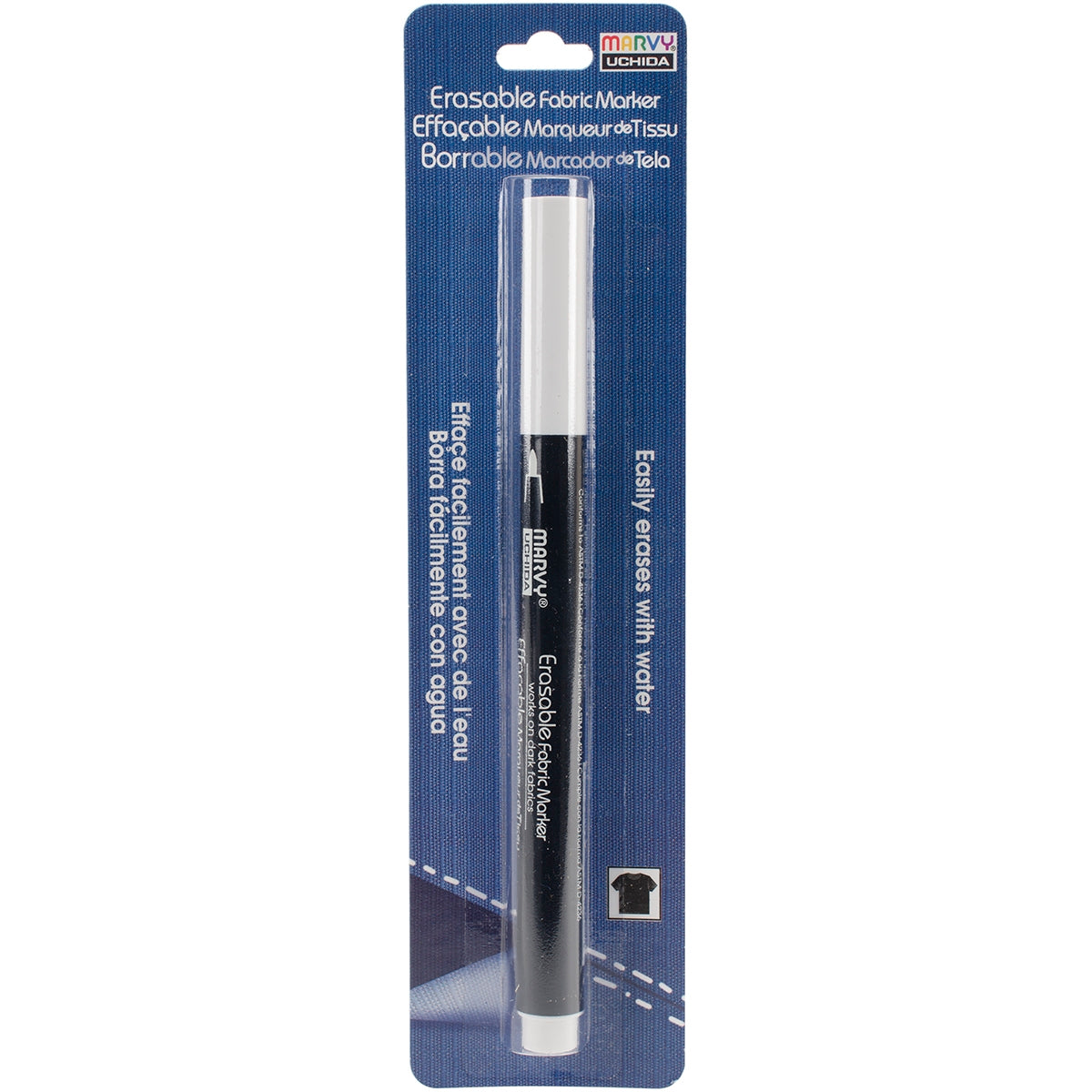 Erasable Fabric Marker White