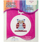 Janlynn Mini Counted Cross Stitch Kit 2.5 inch Round Owl 18 Count