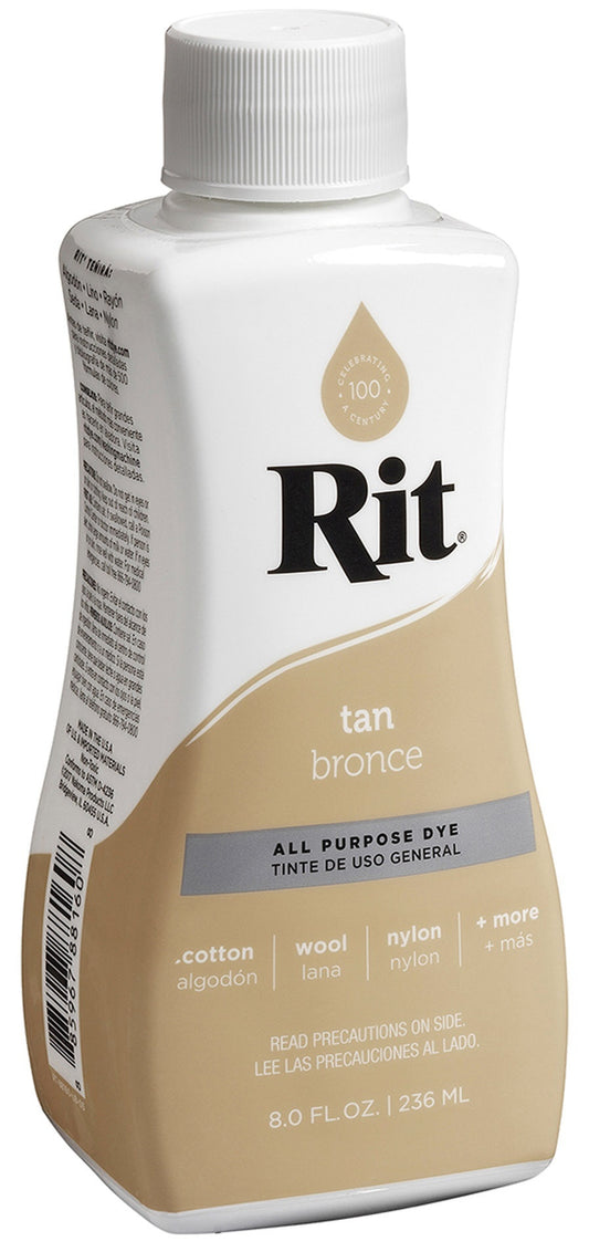 Rit Dye Liquid 8Oz Tan