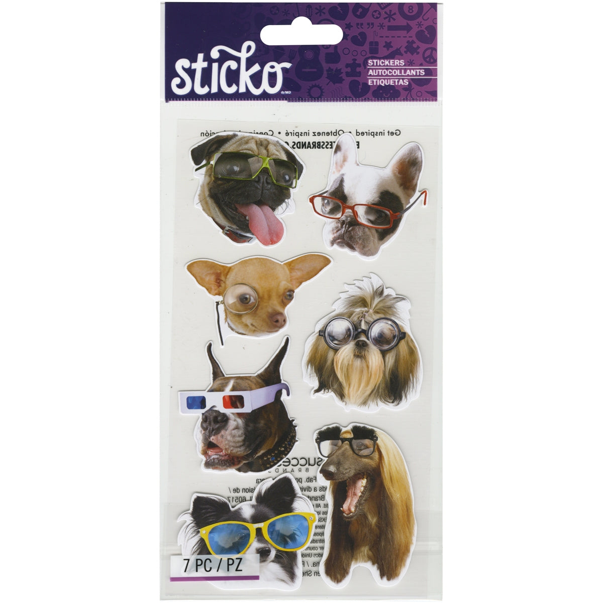 Sticko Stickers Funny Dogs