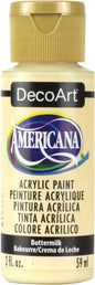 Americana Acrylic Paint 2Oz Buttermilk Opaque