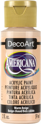 Americana Acrylic Paint 2oz Warm Beige