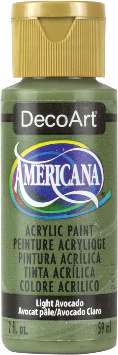 Americana Acrylic Paint 2oz Light Avocado Opaque