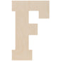 Baltic Birch Collegiate Font Letters and Numbers 13 F inch