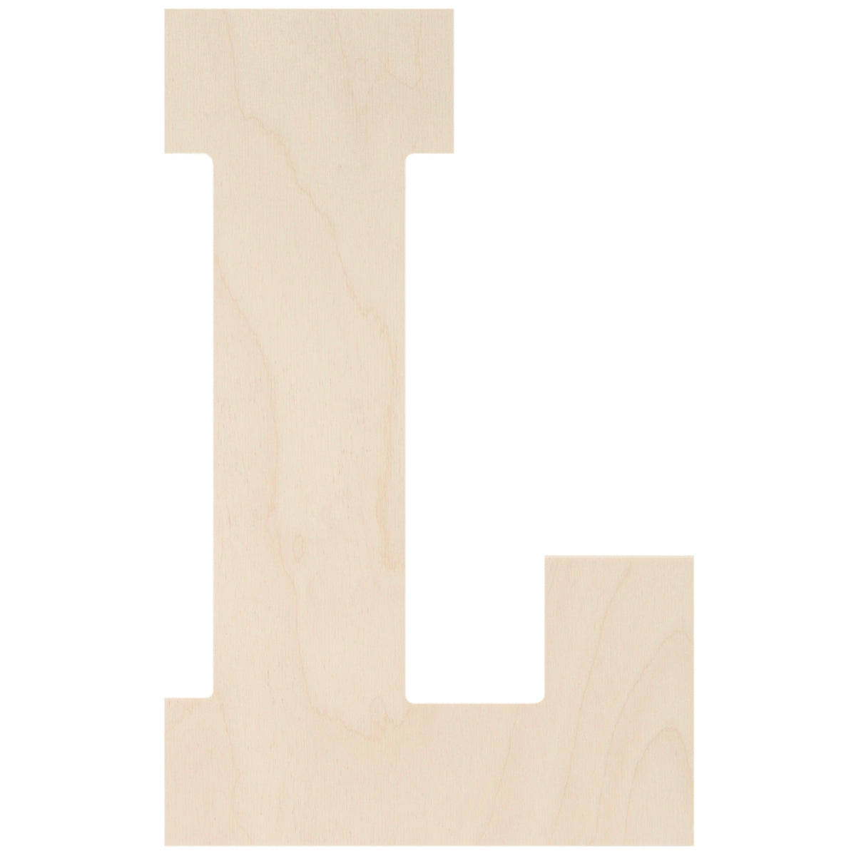 Baltic Birch Collegiate Font Letters and Numbers 13 L inch