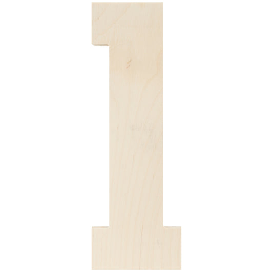 Baltic Birch Collegiate Font Letters and Numbers 13 1 inch