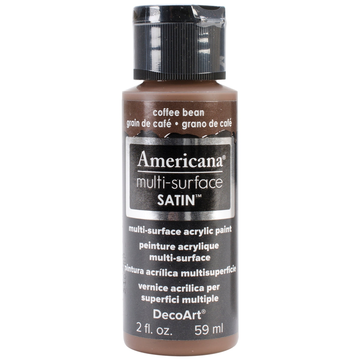 Americana Multi Surface Satin Acrylic Paint 2Oz Coffee Bean