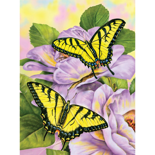 Junior Small Paint By Number Kit 8.75 X11.75 inch Swallowtail Butterflies inch