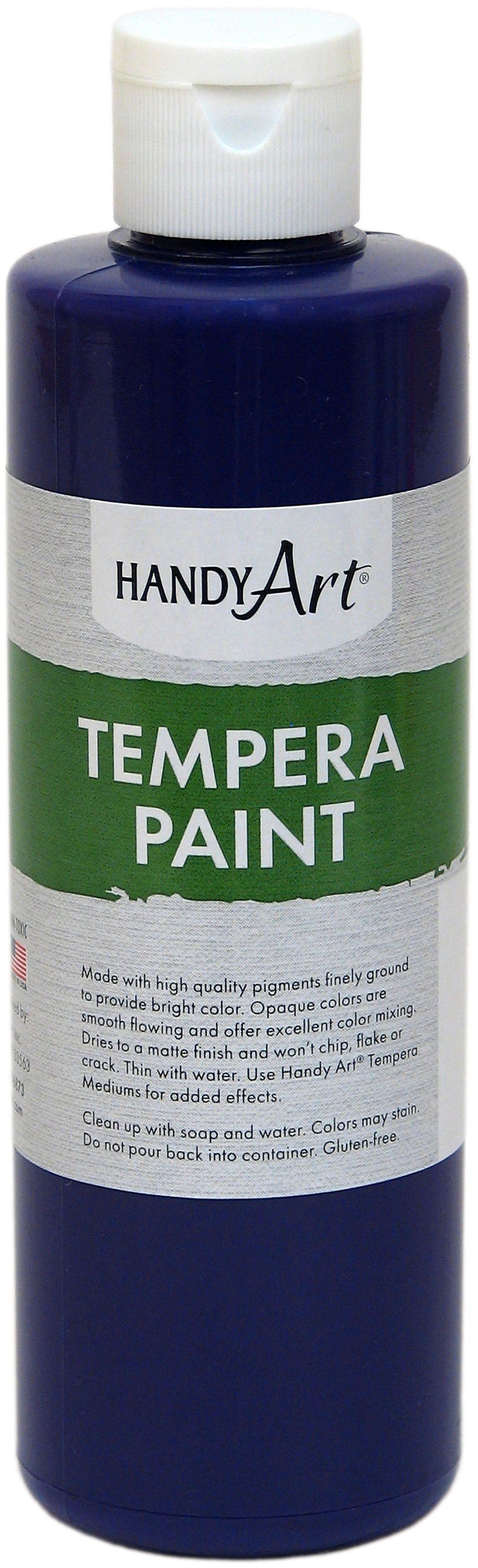 H and y Art Tempera Paint 8oz Violet