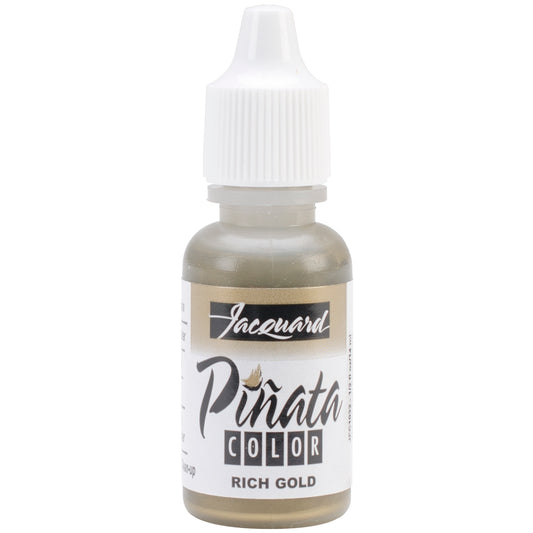 Jacquard Pinata Color Alcohol Ink .5Oz Rich Gold