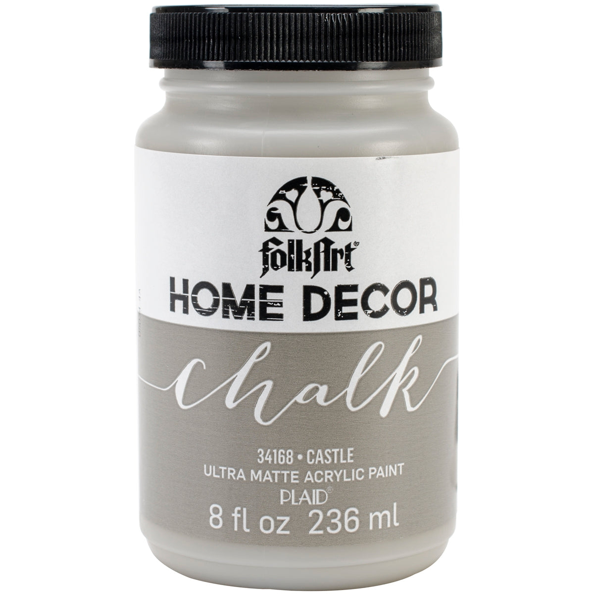 FolkArt Home Decor Chalk Paint 8oz Castle