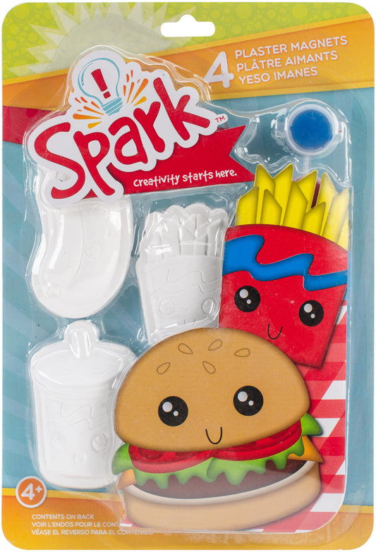 Spark Plaster Magnet Kit Junk Food