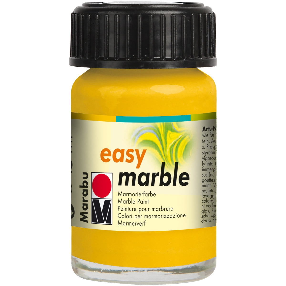 Marabu Easy Marble 15ml Medium Yellow