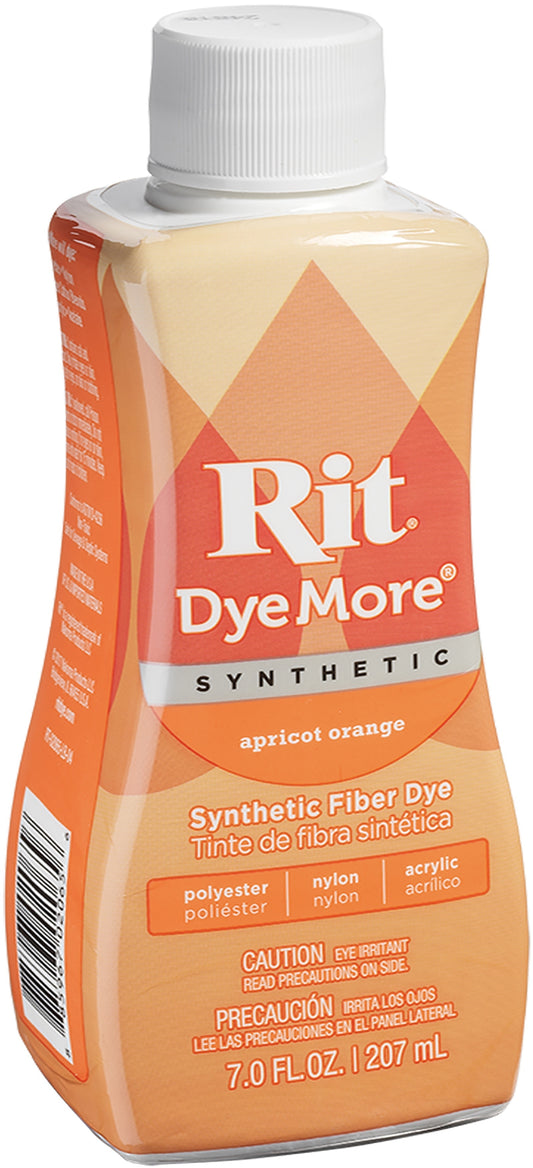 Rit Dye More Synthetic 7oz Apricot Orange