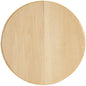 Basswood Circle Thin Plaque 6 X6 inchX.31 inch inch