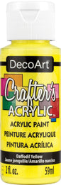 Crafter s Acrylic All Purpose Paint 2oz Daffodil Yellow