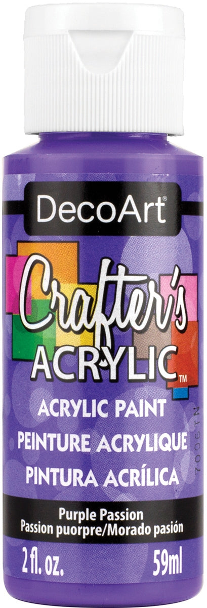 Crafter s Acrylic All Purpose Paint 2oz Purple Passion