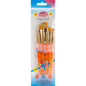 Big Kids Angular Arts and Crafts Brush Set-5 Per Pkg