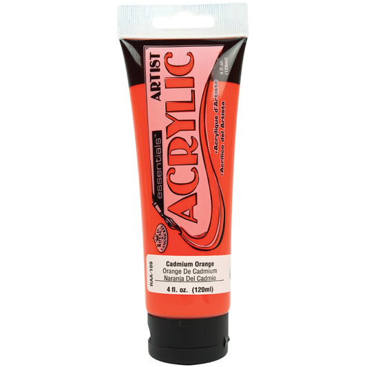 essentialsTM Acrylic Paint 4oz Cadmium Orange