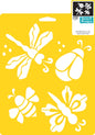 Stencil Mania Stencil 7 X10 inch Bugged inch