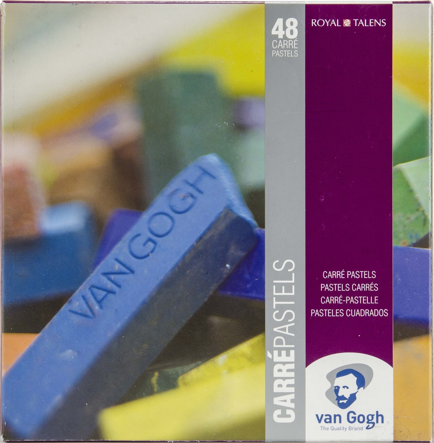 Van Gogh Carre Oil Pastels Set 48 Per Pkg General Selection