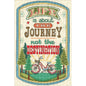 Design Works Counted Cross Stitch Kit 8 x12 inch The Journey 14 Count inch