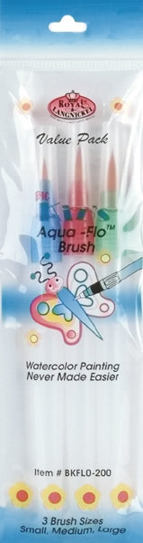 Big Kid's Choice Aqua-Flo Brush Set-3 Per Pkg