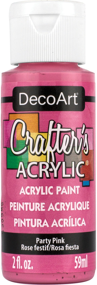 Crafter s Acrylic All Purpose Paint 2oz Party Pink