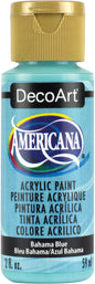 Americana Acrylic Paint 2oz Bahama Blue Opaque