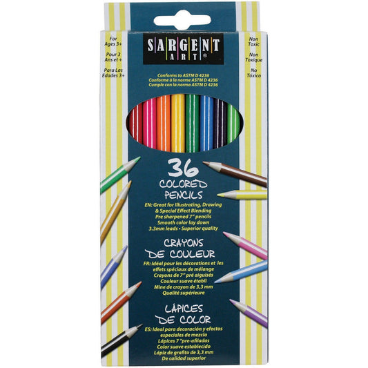 Colored Pencils 36 Per Pkg