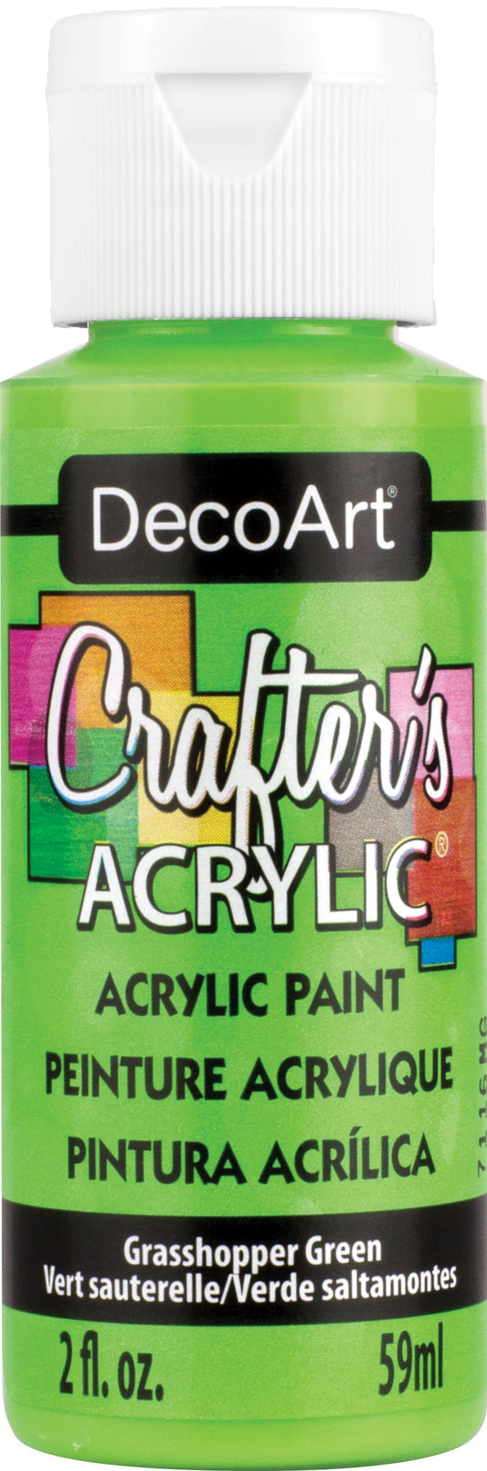 Crafter s Acrylic All Purpose Paint 2oz Grasshopper Green