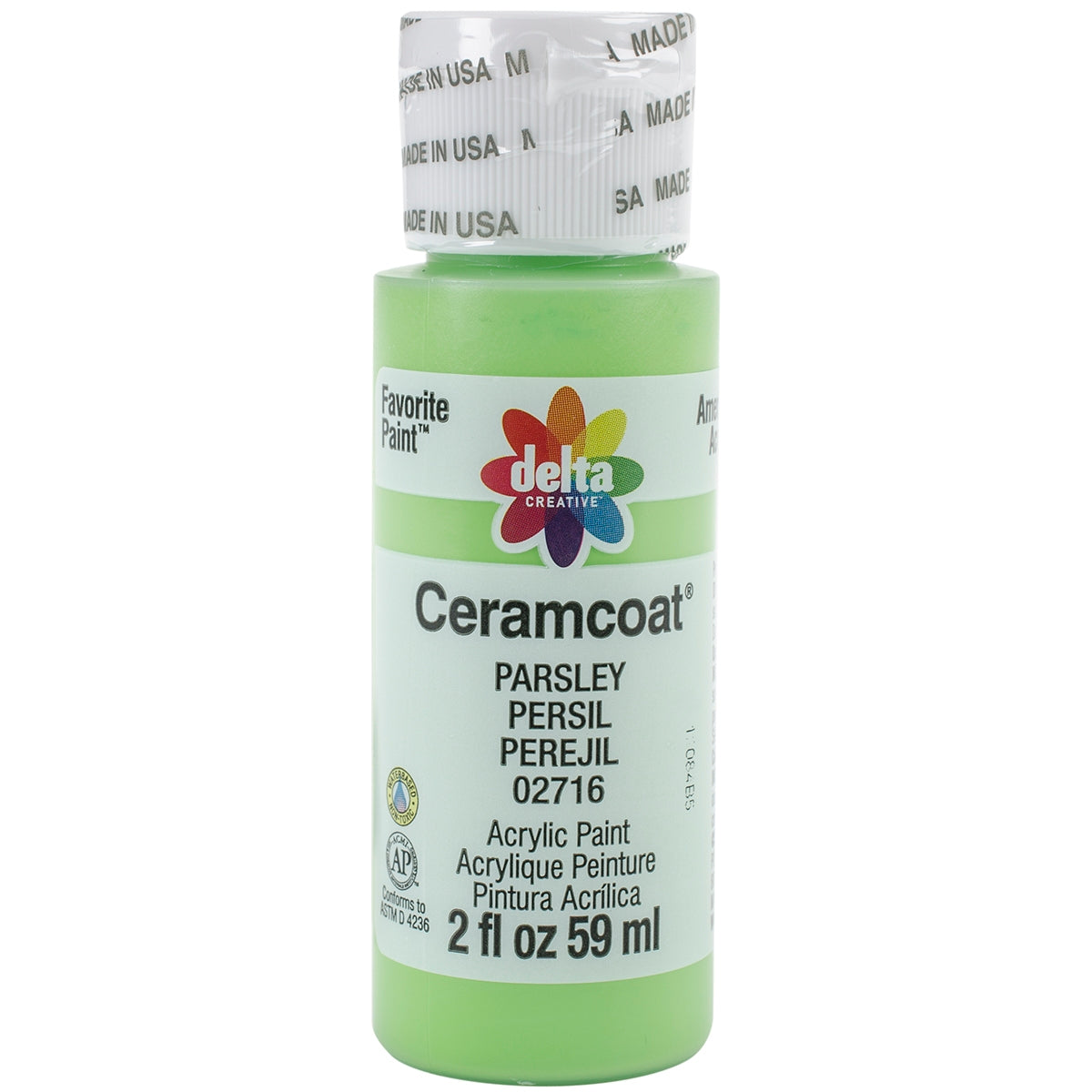 Ceramcoat Acrylic Paint 2oz Parsley