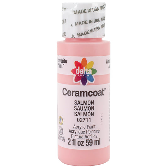 Ceramcoat Acrylic Paint 2oz Salmon