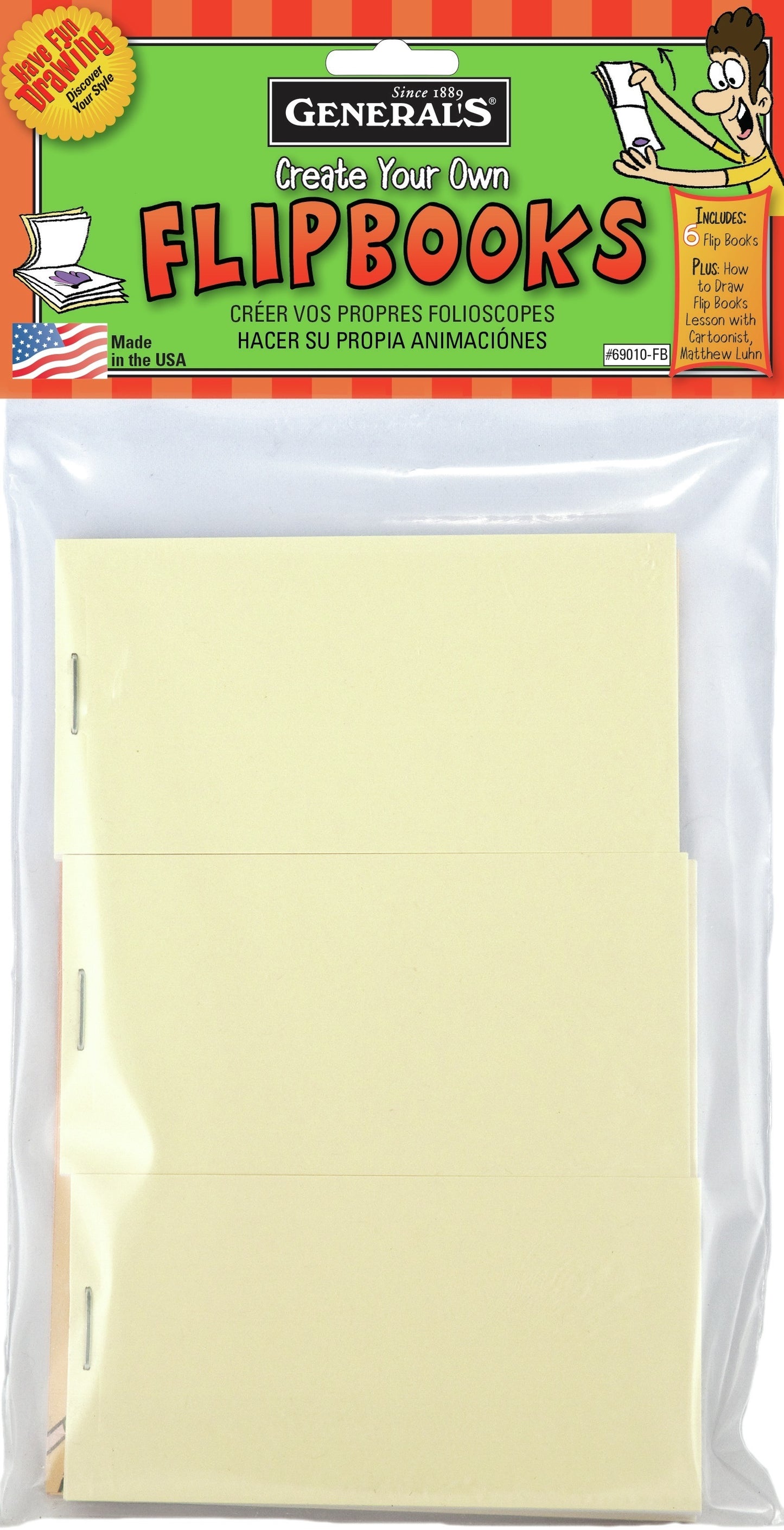 Create Your Own Flip Books 6 Per Pkg