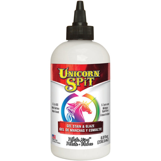 Unicorn Spit Wood Stain and Glaze 8ozWhite Ning