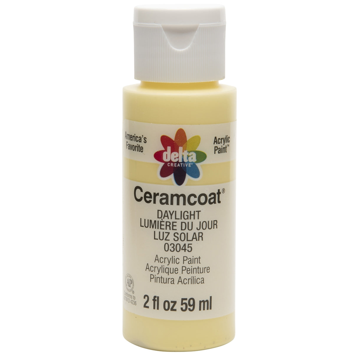 Ceramcoat Acrylic Paint 2oz Daylight