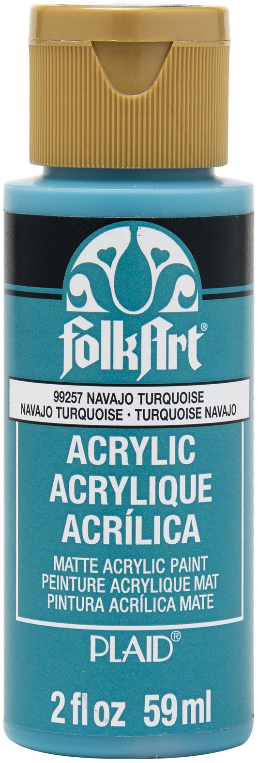 FolkArt Acrylic Paint 2oz Navajo Turquoise