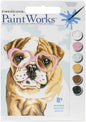 Paint Works Paint By Number Kit 8 X10 inch Dog Love inch