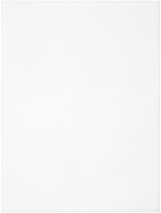 Cousin Perforated Plastic Canvas 14 Count 8.5inchesX11inches White