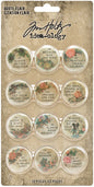 Idea-Ology Quote Flair Buttons 12 Per Pkg