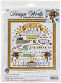 Janlynn Stamped Cross Stitch Kit 14X14 Inch Advice On Life