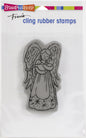 Stampendous Cling Stamp Purrfect Angel