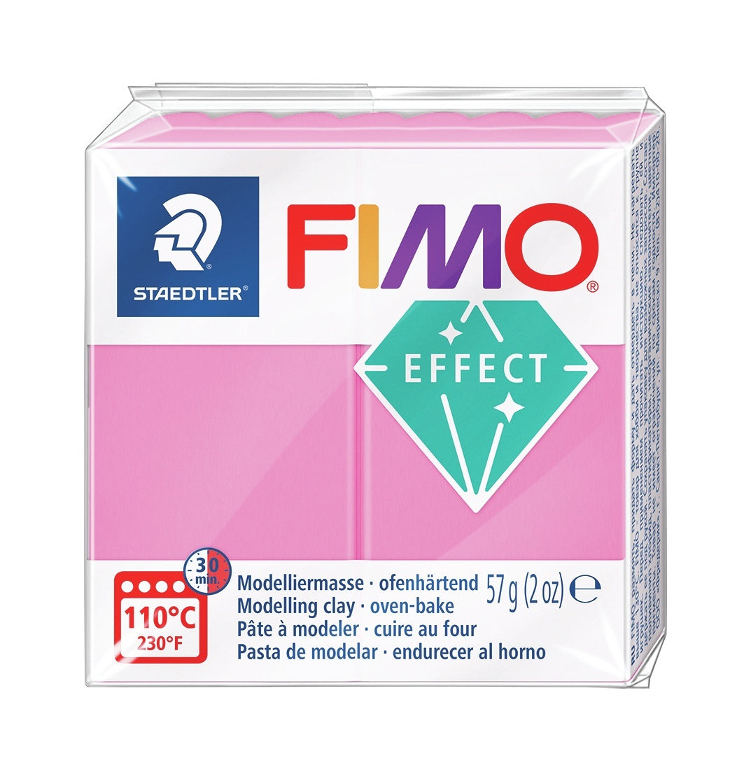 Fimo Effect Neon Polymer Clay 2oz Neon Fuchsia