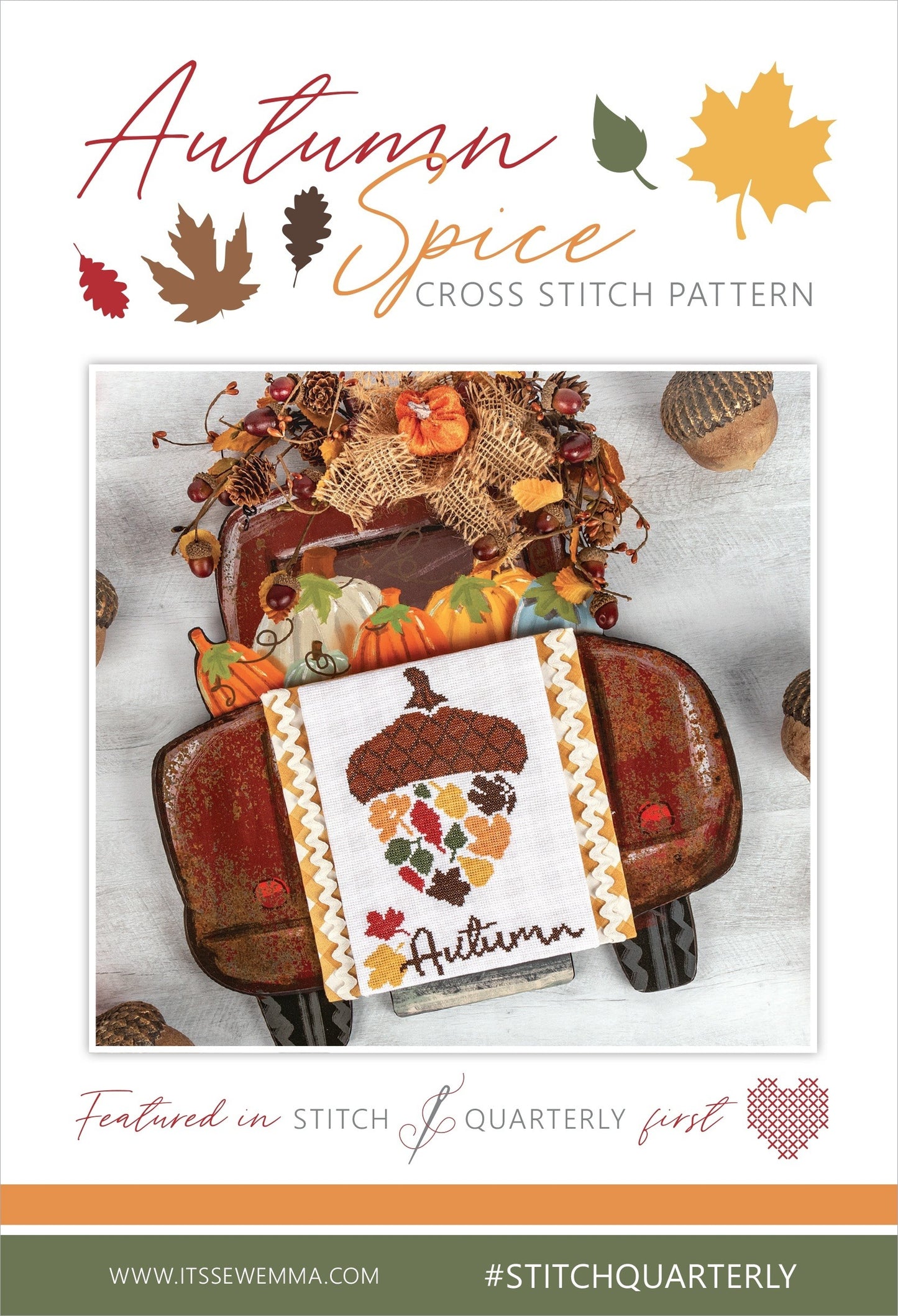 It s Sew Emma Cross Stitch Pattern Autumn Spice