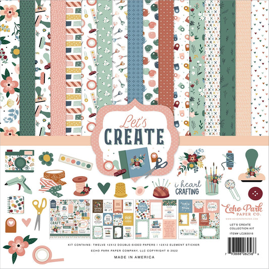 Echo Park Collection Kit 12inchesX12inches Let s Create