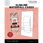 Photoplay Slimline Waterfall Cards 3 Per Pkg #9