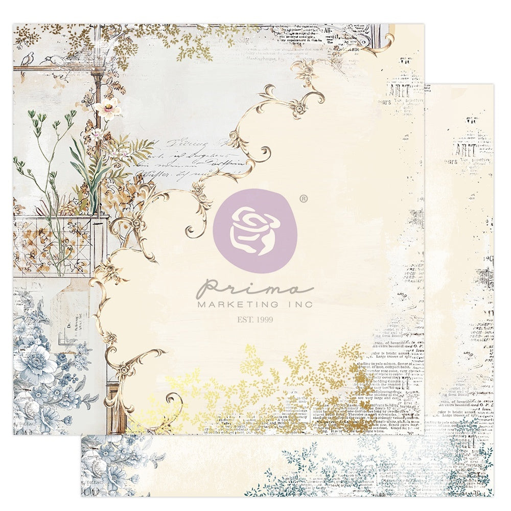 The Plant Department Double Sided Cardstock 12 X12 inch Messages From Plants W Foil Details inch