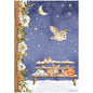 Stamperia Rice Paper Sheet A4 Sweet Night Winter Valley