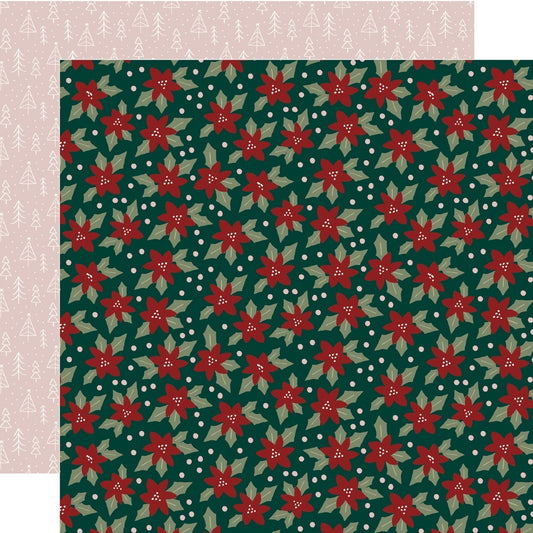 Boho Christmas Double Sided Cardstock 12 X12 inch Mistletoe Wishes inch